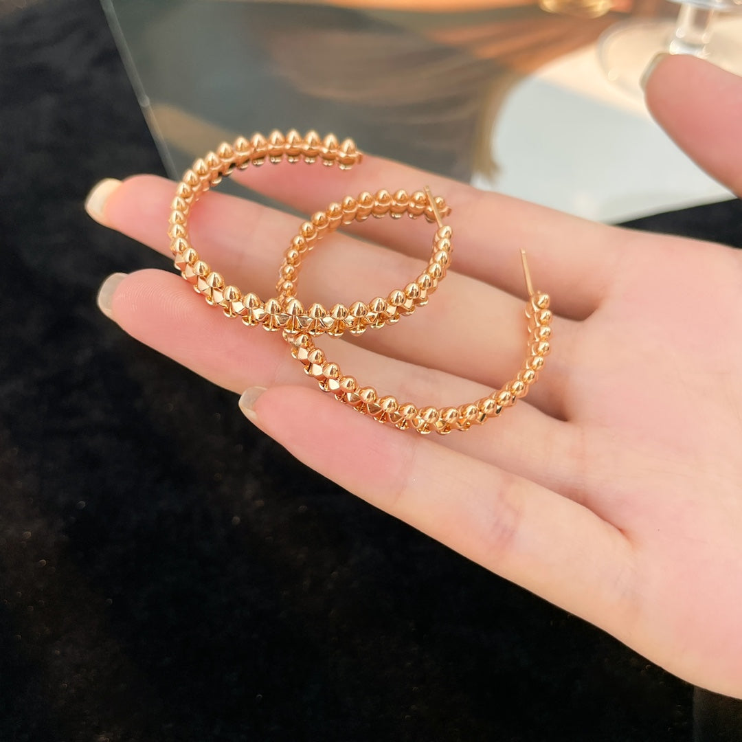 [⭐Veyra]CLASH HOOP EARRINGS