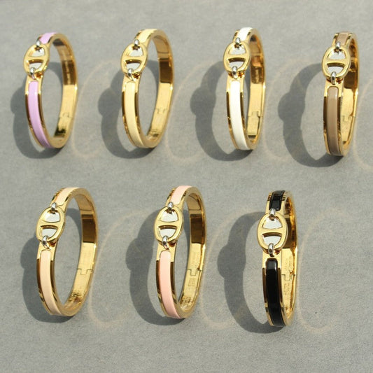 [⭐Veyra]CLIC CHAINE GOLD BRACELET