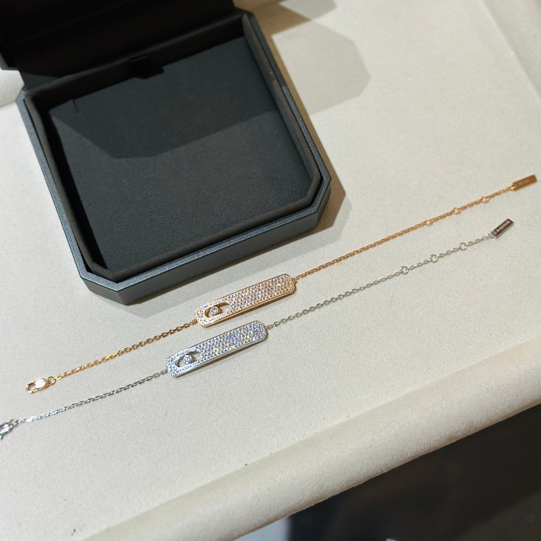 [⭐Veyra]MOVE CLASSIQUE DIAMOND PAVED BRACELET