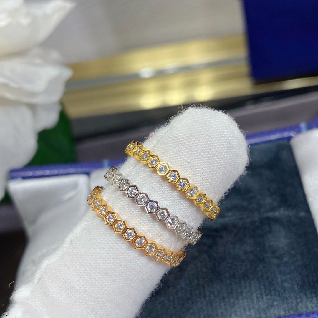 [⭐Veyra]BEE LOVE DIAMOND PAVED SMALL RING