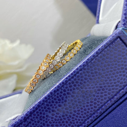 [⭐Veyra]BEE LOVE DIAMOND PAVED SMALL RING