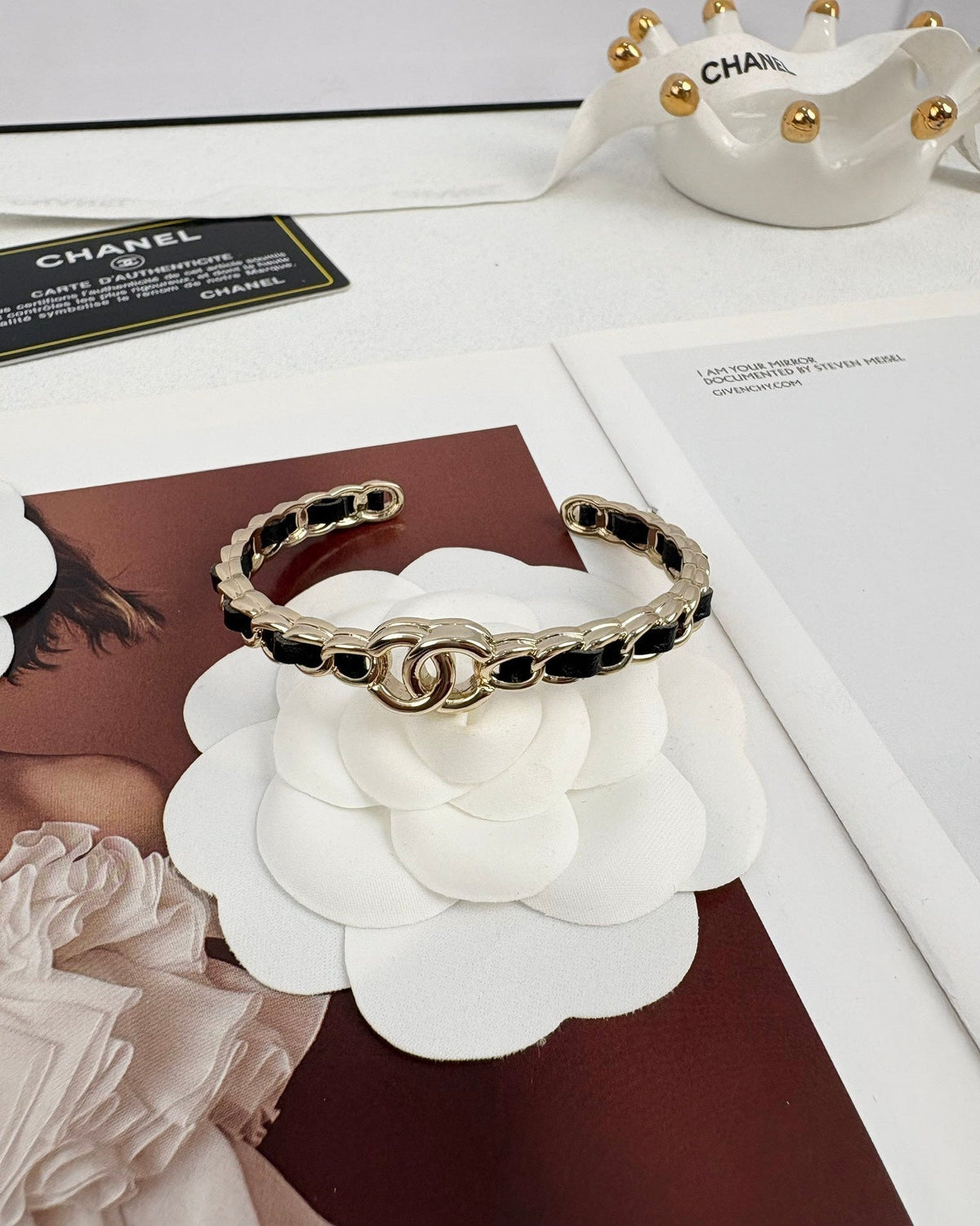 [⭐Veyra]Double C Open Bangle