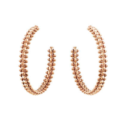 [⭐Veyra]CLASH LARGE HOOP EARRINGS