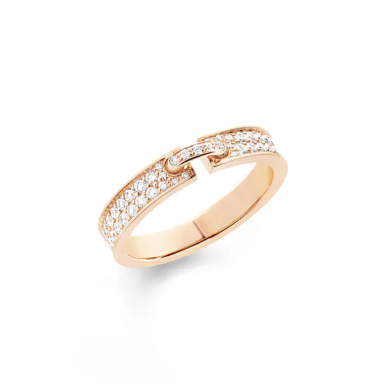 [⭐Veyra]ALLIANCE LIENS VIDENCE PAVED DIAMOND 4MM RING