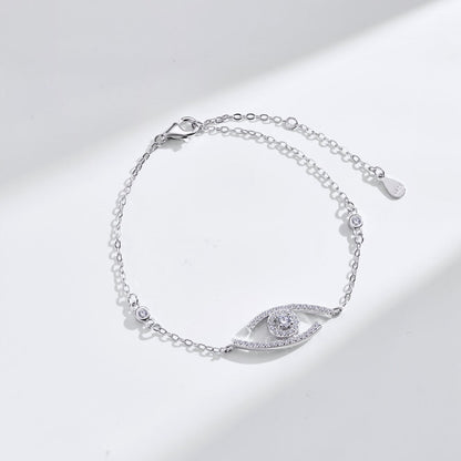 [⭐Veyra]Demo Eye Pave-Set Diamond Bracelet