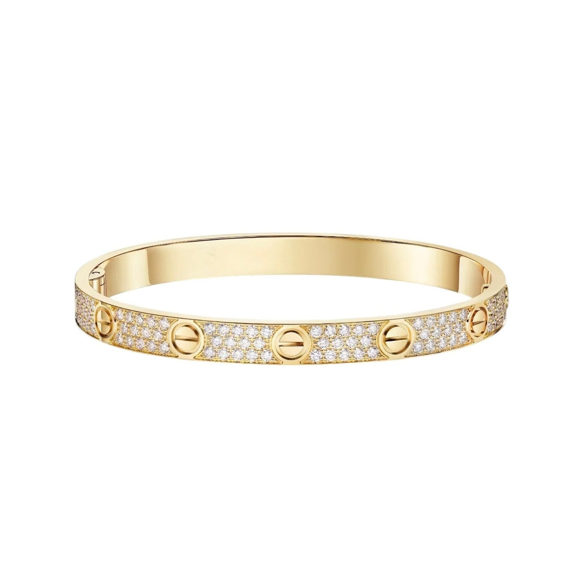 [⭐Veyra]LOVE BRACELET 6.1MM DIAMOND-PAVED
