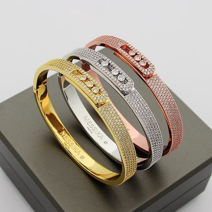 [⭐Veyra]Move Noa Full Pavé Diamond Bangle Bracelet