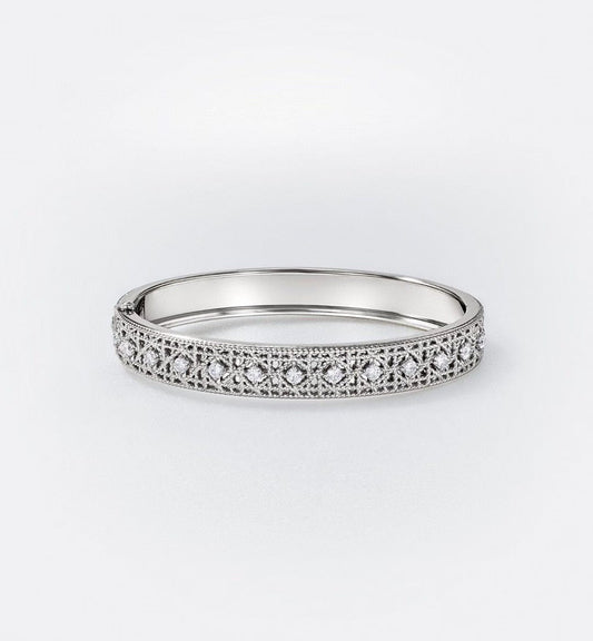 [⭐Veyra]2026 WOVEN-PATTERN BRACELET SET WITH FULL DIAMOND INLAY THREE-COLORS