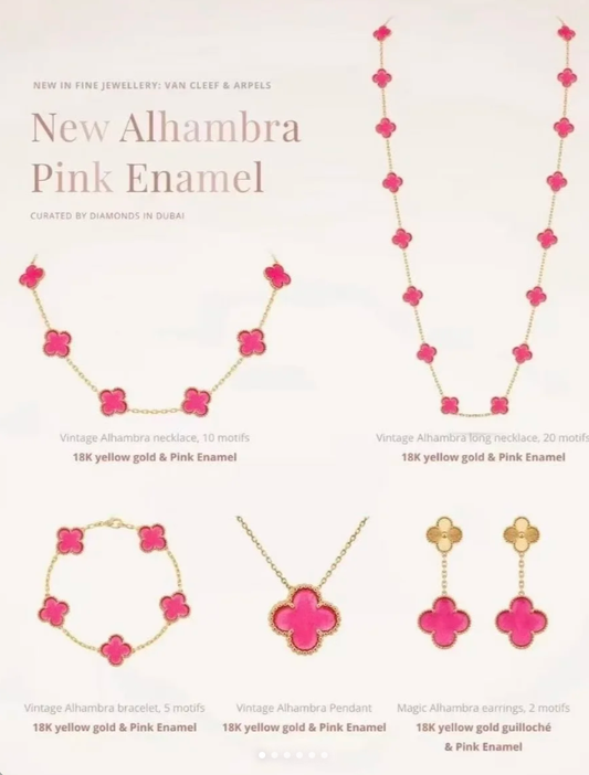 [⭐Veyra]26 NEW PINK BUBBLE ENAMEL SET