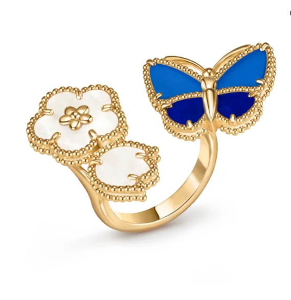 [⭐Veyra]2026 NEW TWIN BUTTERFLY LUCKY RING