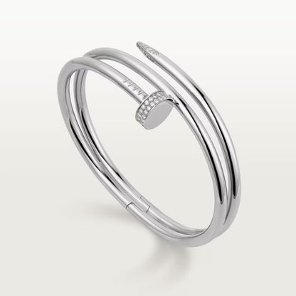[⭐Veyra]JUSTE BRACELET 3.5MM DOUBLE ROW DIAMOND