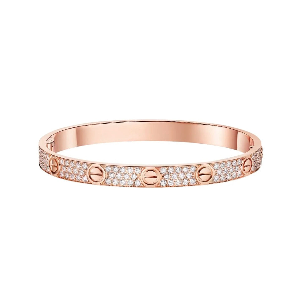 [⭐Veyra]LOVE BRACELET 6.1MM DIAMOND-PAVED