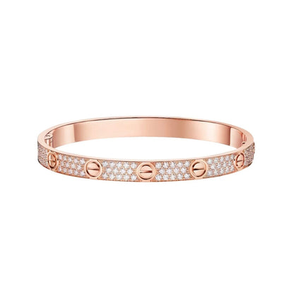 [⭐Veyra]LOVE BRACELET 6.1MM DIAMOND-PAVED