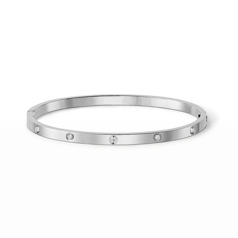 [⭐Veyra]LOVE BRACELET 3.65MM 10 DIAMONDS