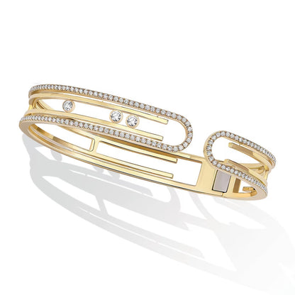 [⭐Veyra]MOVE 10TH PAVED DIAMOND BRACELET