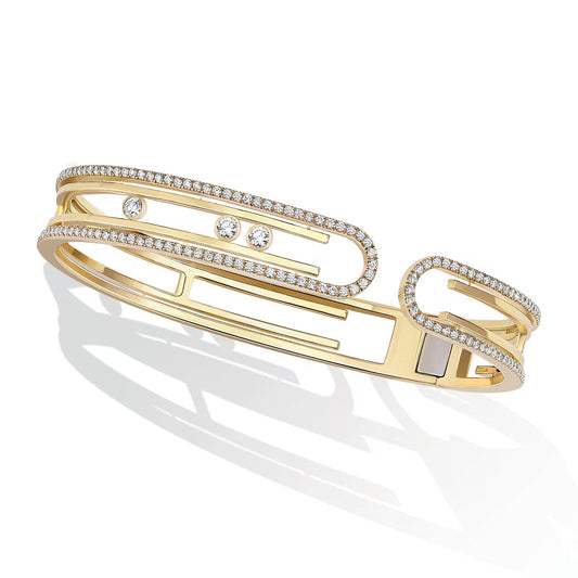 [⭐Veyra]MOVE 10TH PAVED DIAMOND BRACELET