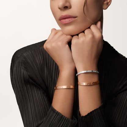 [⭐Veyra]LOVE BRACELET 6.1MM BRUSHED