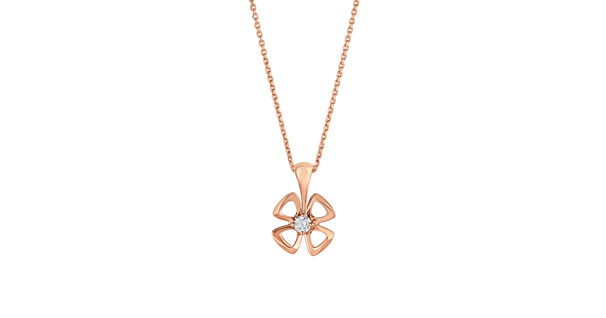 [⭐Veyra]FIOREVER NECKLACE DIAMOND CENTER