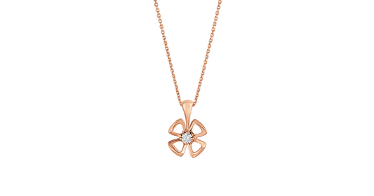 [⭐Veyra]FIOREVER NECKLACE DIAMOND CENTER