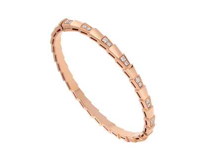 [⭐Veyra]SERPENTI BRACELET PINK GOLD DIAMOND