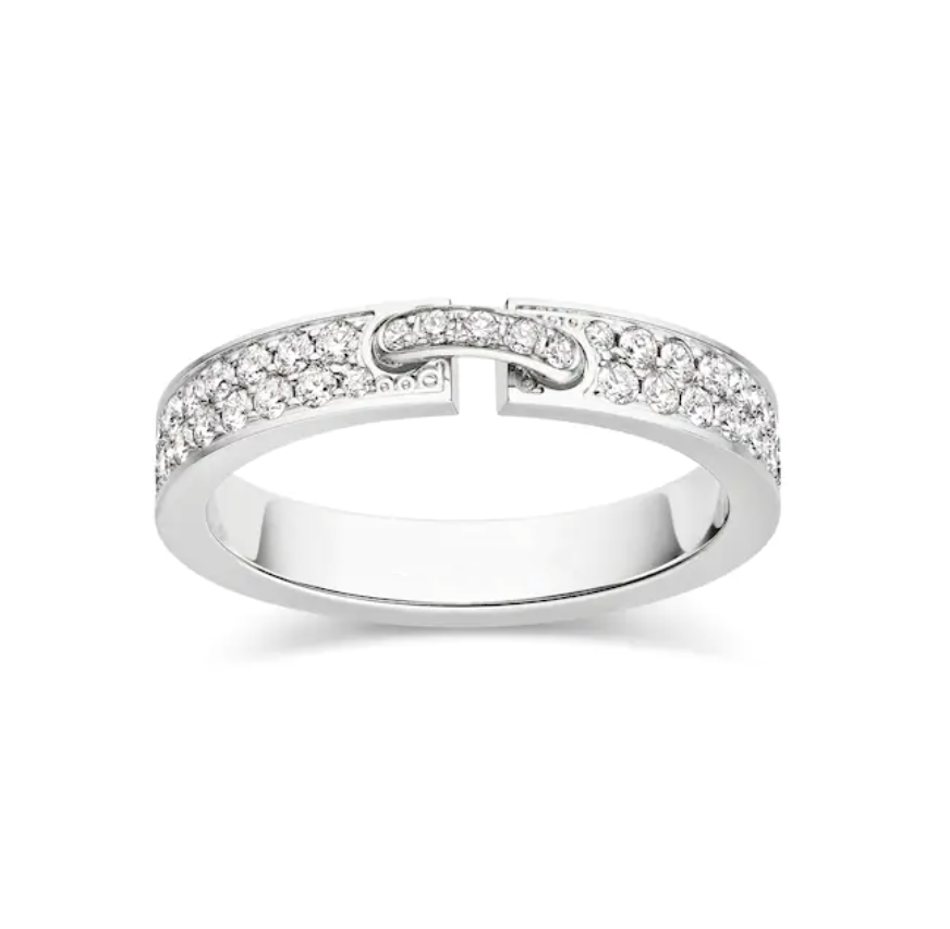 [⭐Veyra]ALLIANCE LIENS VIDENCE PAVED DIAMOND 4MM RING