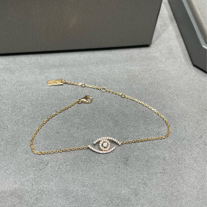 [⭐Veyra]Demo Eye Pave-Set Diamond Bracelet