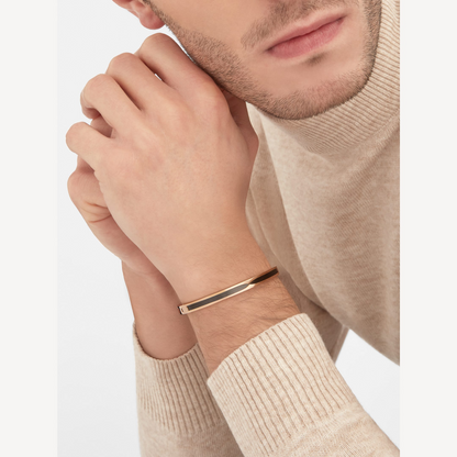[⭐Veyra]ZERO 1 PINK GOLD WITH BLACK CERAMIC BRACELET