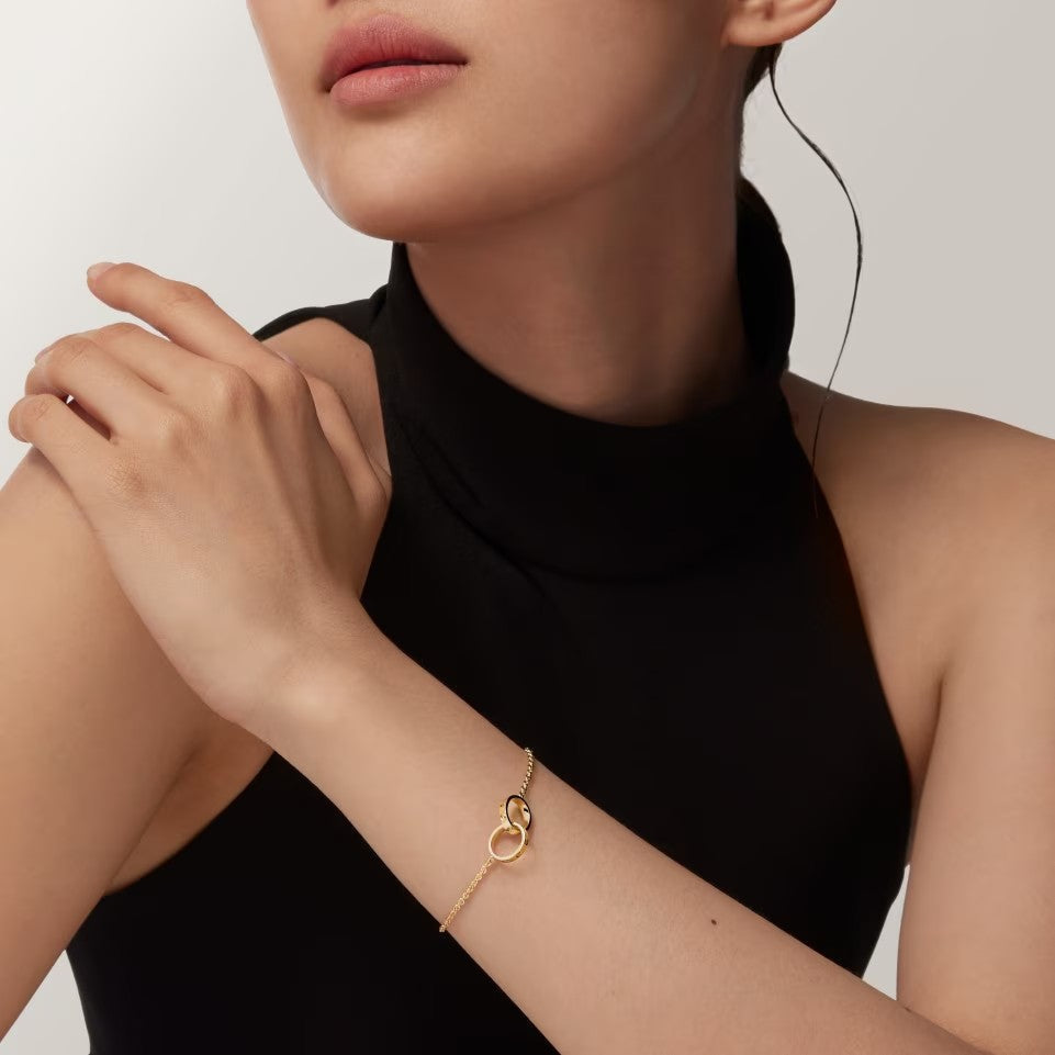 [⭐Veyra]LOVE BRACELET DOUBLE RING