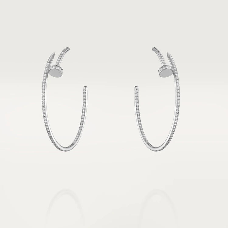 [⭐Veyra]JUSTE EARRINGS FULL DIAMONDS 1.8MM