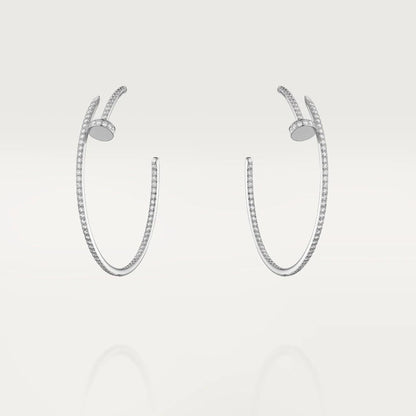 [⭐Veyra]JUSTE EARRINGS FULL DIAMONDS 1.8MM