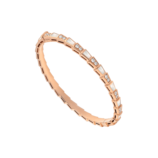 [⭐Veyra]SERPENTI BRACELET PINK GOLD MOP DIAMOND