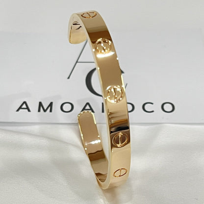[⭐Veyra]LOVE BRACELET 6.1MM OPEN CUFF