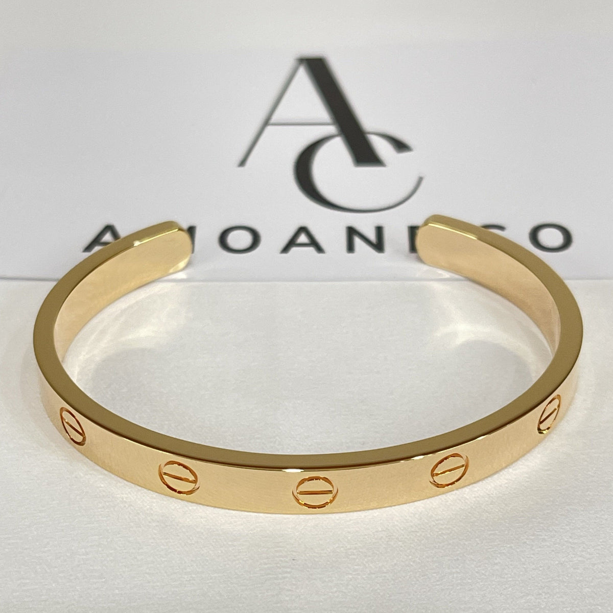[⭐Veyra]LOVE BRACELET 6.1MM OPEN CUFF