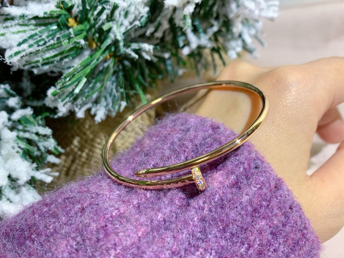 [⭐Veyra]JUSTE BRACELET 2.5MM DIAMONDS