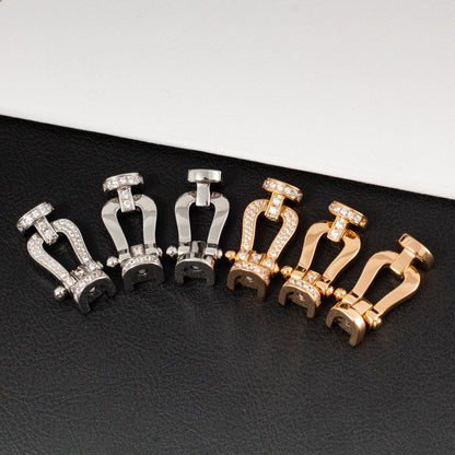 [⭐Veyra]FORCE LARGE HORSESHOE NO DIAMOND BRACELET GOLD