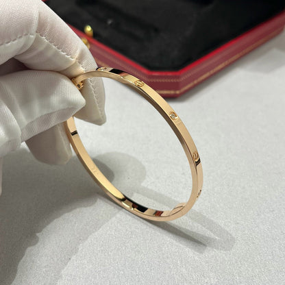 [⭐Veyra]LOVE BRACELET 3.65MM 6 DIAMONDS
