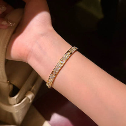 [⭐Veyra]LOVE BRACELET 6.1MM DIAMOND-PAVED 10 BIG DIAMONDS