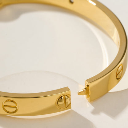 [⭐Veyra]LOVE BRACELET 6.1MM 4 DIAMONDS