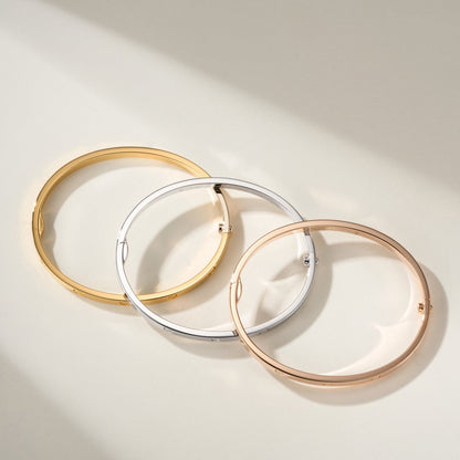 [⭐Veyra]LOVE BRACELET 3.65MM 6 DIAMONDS