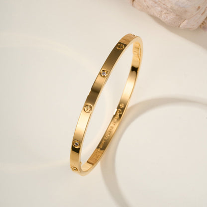 [⭐Veyra]LOVE BRACELET 3.65MM 6 DIAMONDS