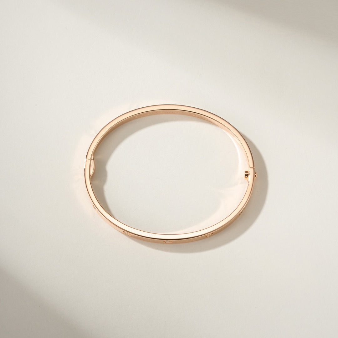 [⭐Veyra]LOVE BRACELET 3.65MM 6 DIAMONDS