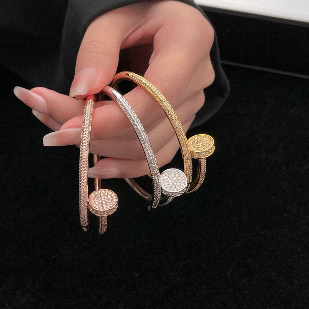 [⭐Veyra]JUSTE BRACELET 3.5MM ALL DIAMONDS