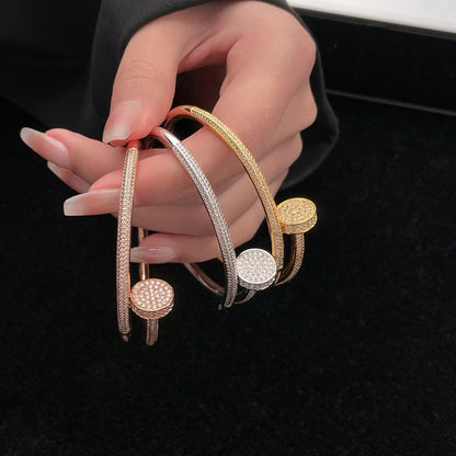 [⭐Veyra]JUSTE BRACELET 3.5MM ALL DIAMONDS
