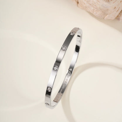 [⭐Veyra]LOVE BRACELET 3.65MM 10 DIAMONDS