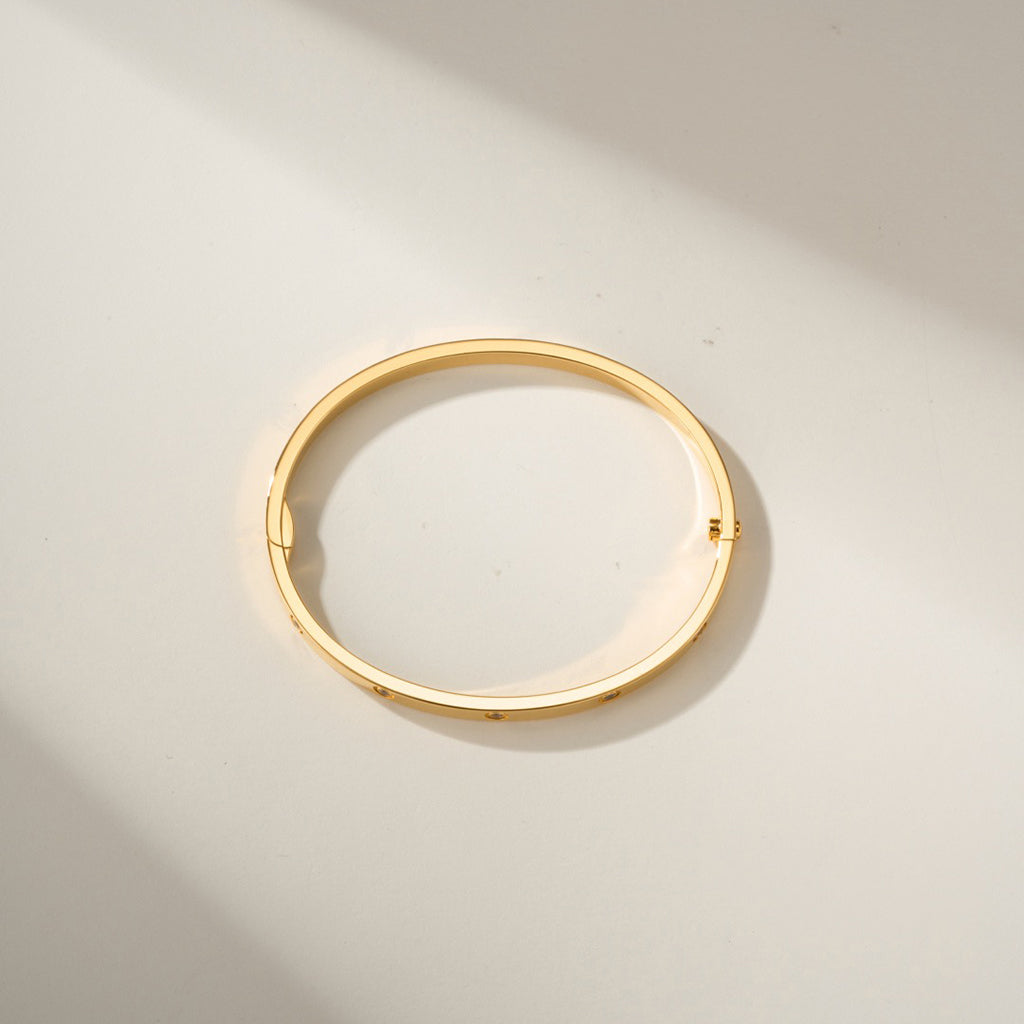 [⭐Veyra]LOVE BRACELET 3.65MM 10 DIAMONDS