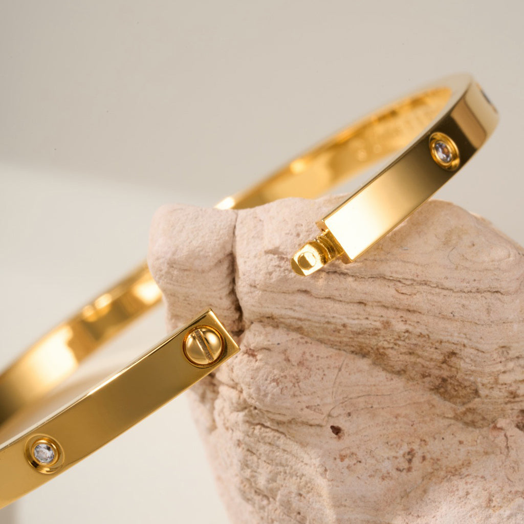 [⭐Veyra]LOVE BRACELET 3.65MM 10 DIAMONDS