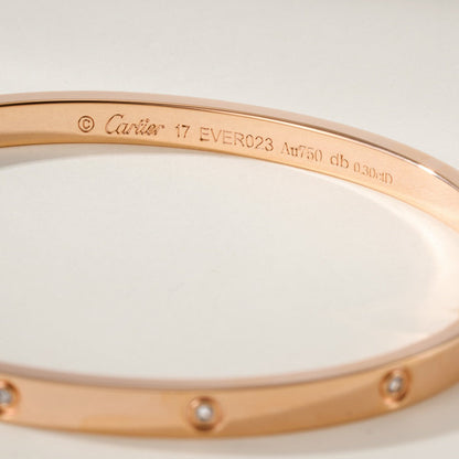 [⭐Veyra]LOVE BRACELET 3.65MM 10 DIAMONDS