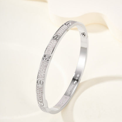 [⭐Veyra]LOVE BRACELET 4.8MM DIAMOND-PAVED