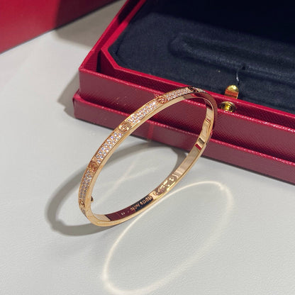 [⭐Veyra]LOVE BRACELET 3.65MM DIAMOND-PAVED