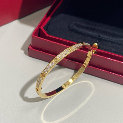 [⭐Veyra]LOVE BRACELET 3.65MM DIAMOND-PAVED